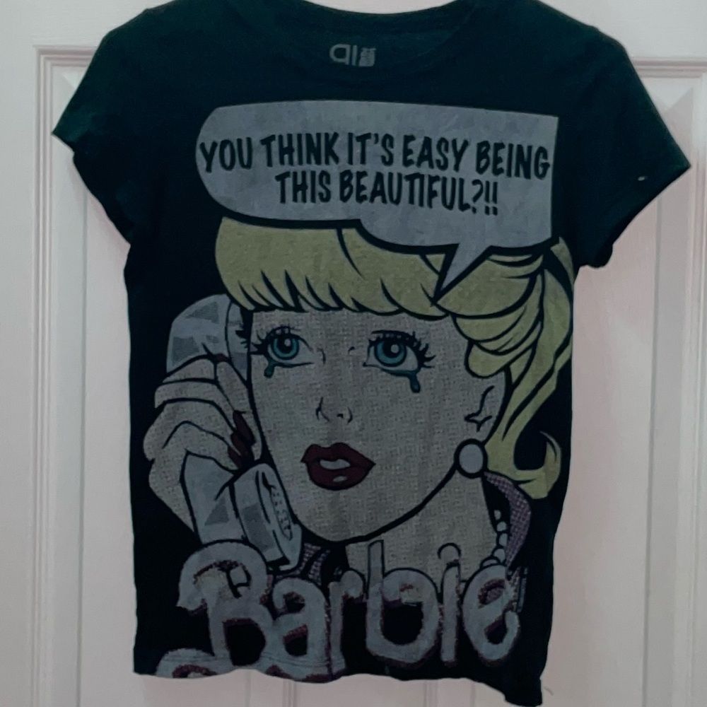 Black Barbie shirt
